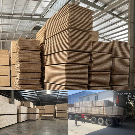 Gỗ Ghép Cao Su Bình Dương - Uy Tín, Chất Lượng Tại Minh Khôi Wood